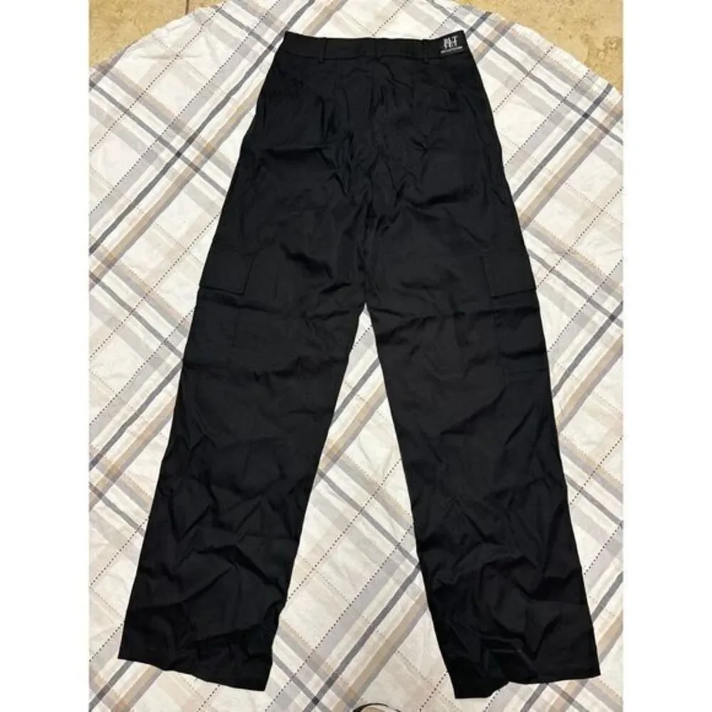 Pretty Little Thing women pants‎ size 12 NWT black